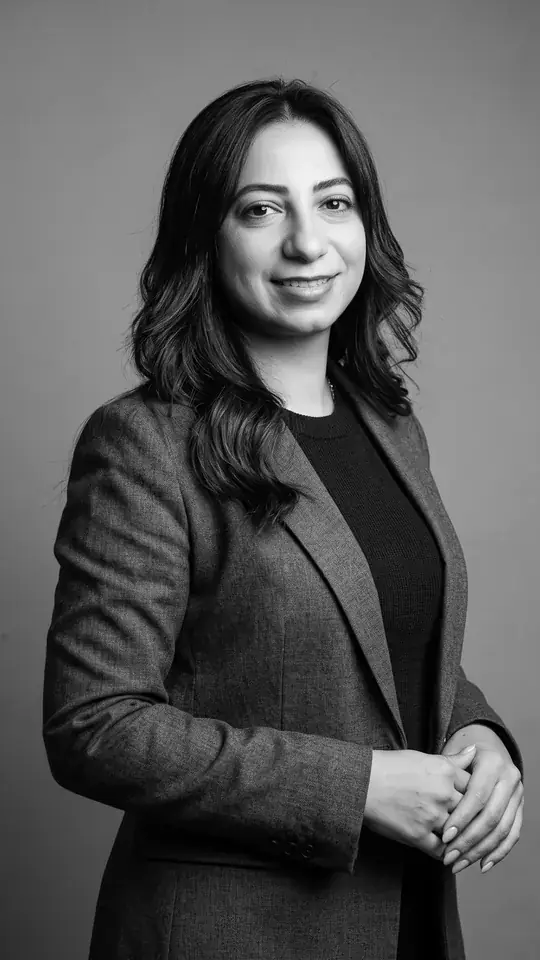 A Think Human team member framed for a confessional interview